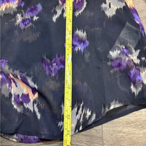 Joie Floral Blouse - Women’s XS, 100% Silk, Sheer & Elegant - Picture 6 of 7